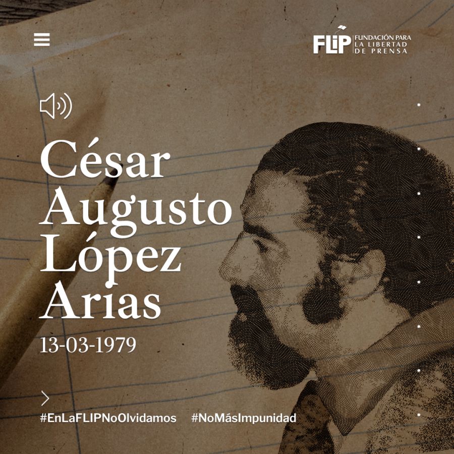 43 años del asesinato de César Augusto López Arias