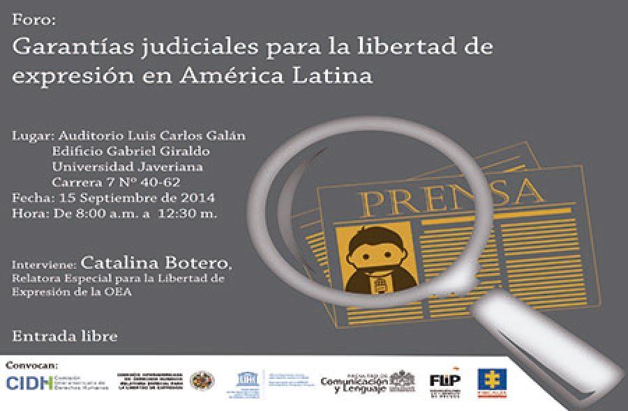 Garantías judiciales para la libertad de expresión en América Latina