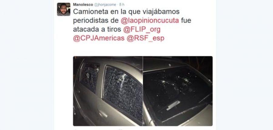 Journalists from La Opinión assaulted by smugglers