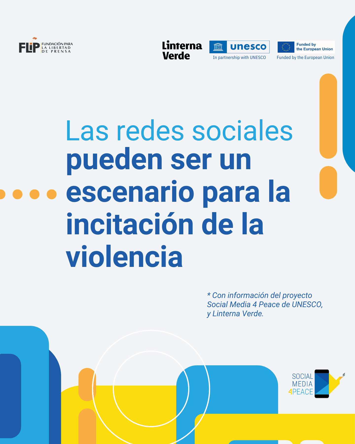 Las redes sociales pueden ser un escenario de incitación a la violencia