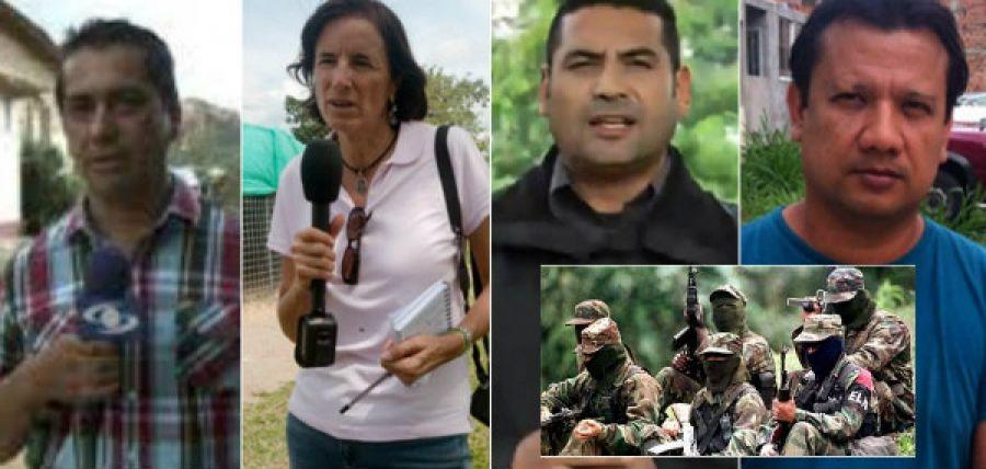 Dictan órdenes captura contra los mandos del ELN por el secuestro de periodistas en El Tarra