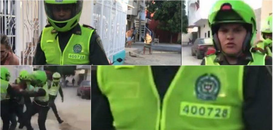 Miembros de la Policía Nacional agredieron a un periodista en Santa Marta