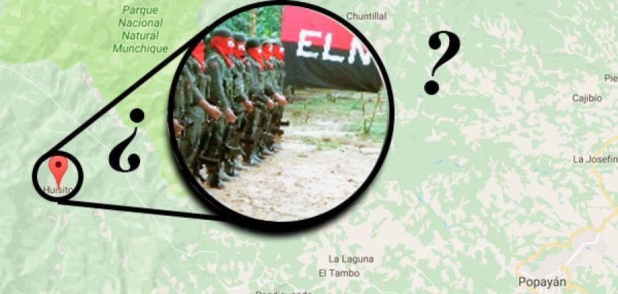 Hombres identificados como miembros del ELN hostigaron a periodistas en Cauca