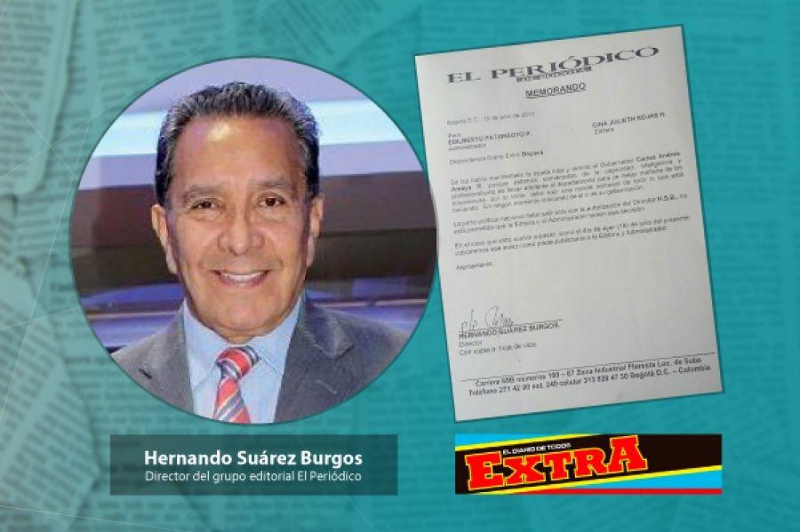 Diario Extra acosa a periodista por no ofrecer "ayuda total y directa" al gobernador de Boyacá