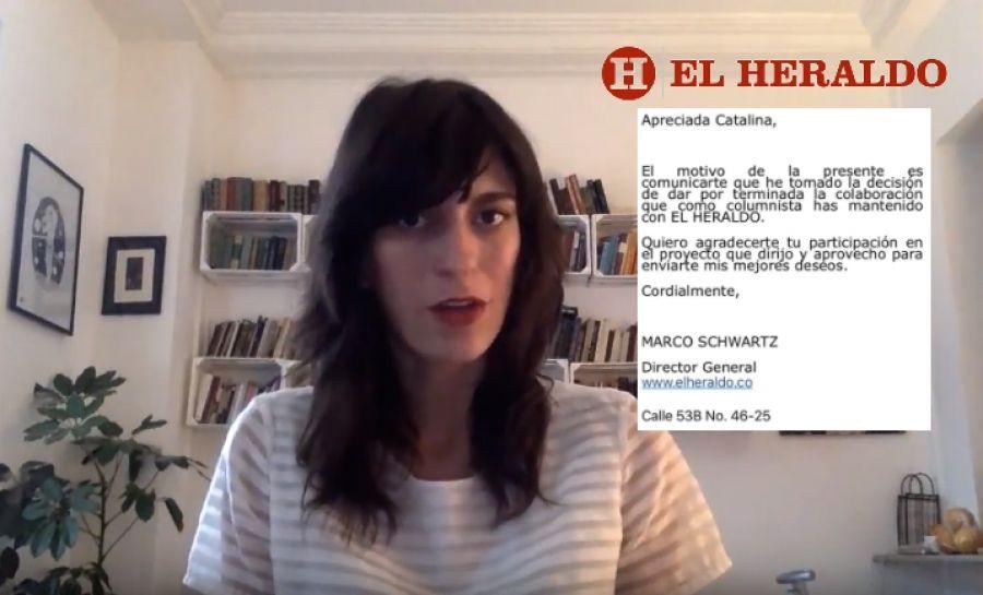 FLIP rechaza decisión de El Heraldo de dar por terminada la participación de la periodista Catalina Ruíz-Navarro en el medio