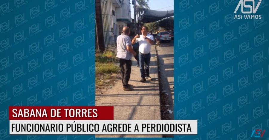 Agresión a la prensa y censura en Sabana de Torres