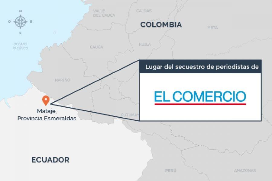 FLIP exige liberación de los tres trabajadores de El Comercio de Ecuador secuestrados en la frontera con Colombia
