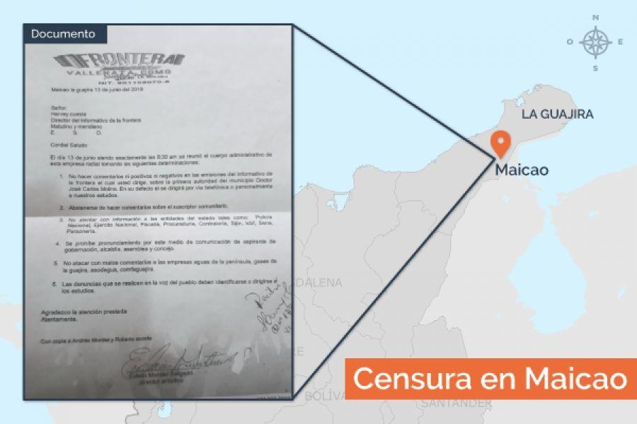 Periodistas de emisora en Maicao tienen prohibido hablar del alcalde y empresas del municipio