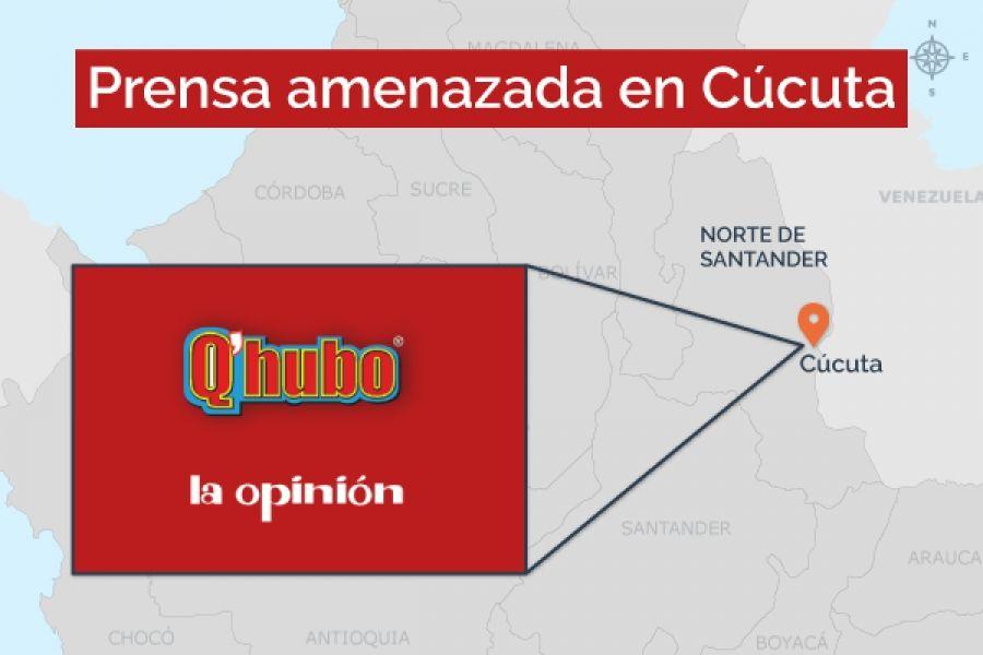 Nuevas amenazas de atentado contra periodistas e instalaciones de La Opinión en Cúcuta
