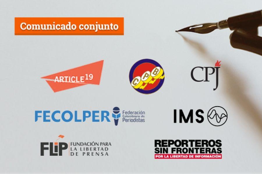 Exigimos reforzar las garantías a la libertad de prensa tras la publicación de los audios de Jorge Enrique Pizano