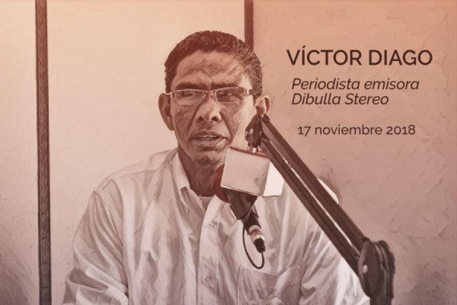 Llamado a las autoridades para que determinen si el homicidio de Víctor Diago está relacionado con su ejercicio informativo
