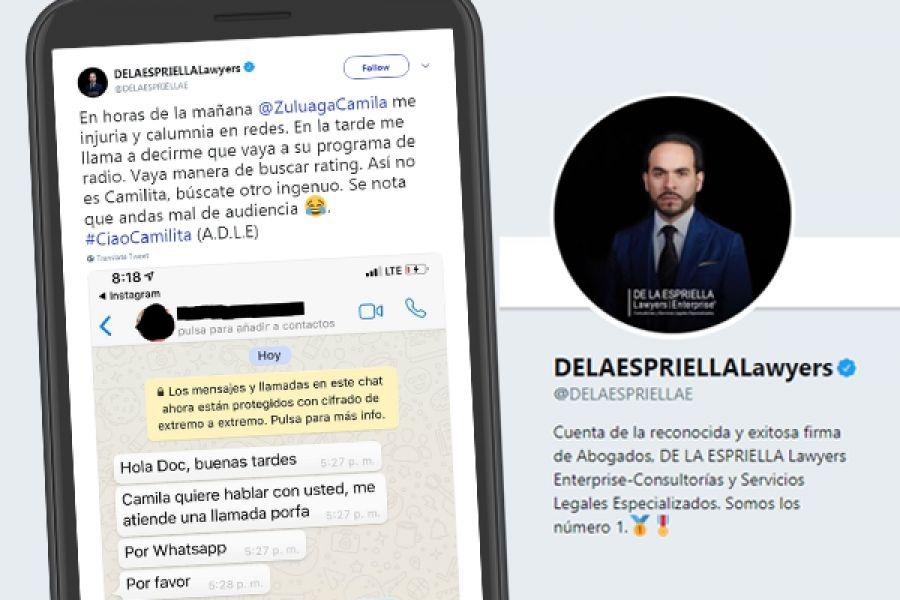 La FLIP rechaza el doxing de Abelardo de la Espriella en contra del periodista Camilo Poveda