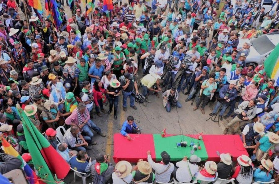 La FLIP rechaza las agresiones a la prensa en medio del cubrimiento de la Minga en el departamento del Cauca