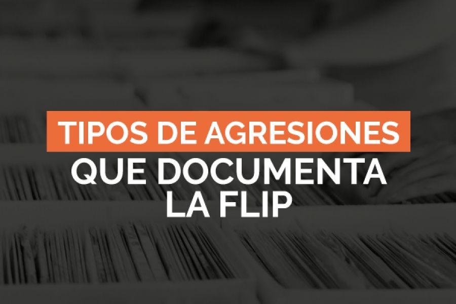 Estos son los tipos de agresiones a periodistas que atiende la FLIP