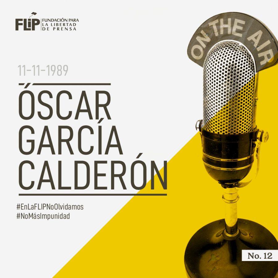 Óscar García Calderón y su obstinación por la verdad