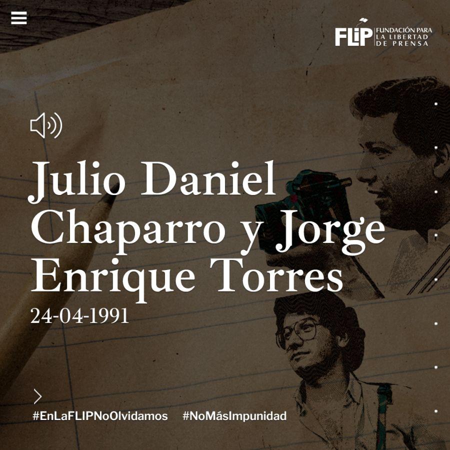 Treinta años de ausencia: la memoria de Julio Daniel Chaparro y Jorge Torres