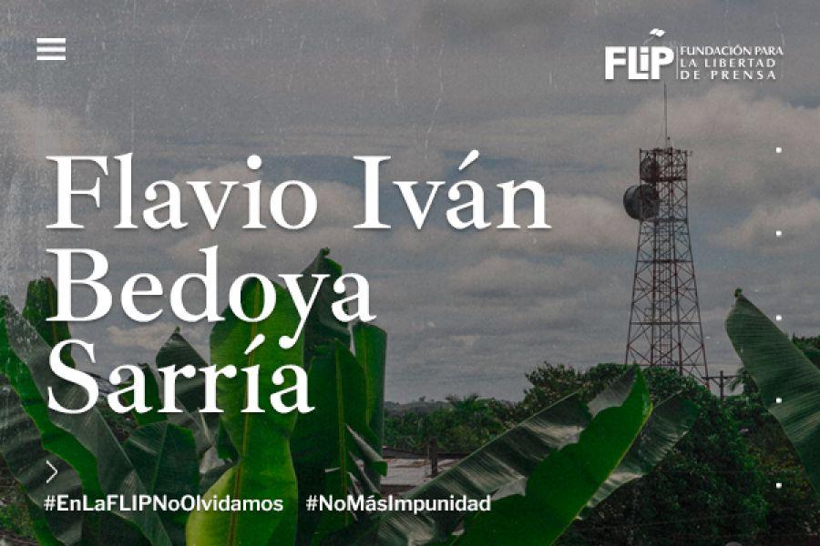 Flavio Iván Bedoya, veinte años sin el corresponsal de Tumaco