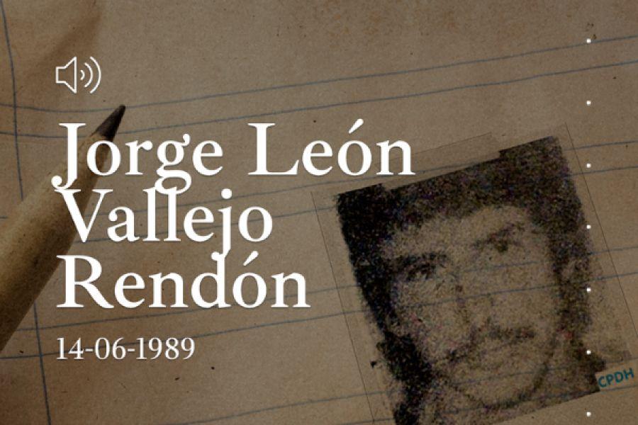 La memoria de un amigo: la incógnita de la muerte de Jorge León Vallejo