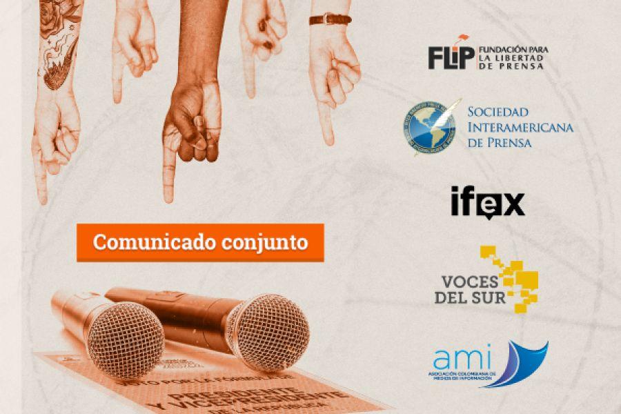 Organizaciones latinoamericanas expresamos nuestra preocupación por el asedio contra la prensa colombiana durante la campaña presidencial
