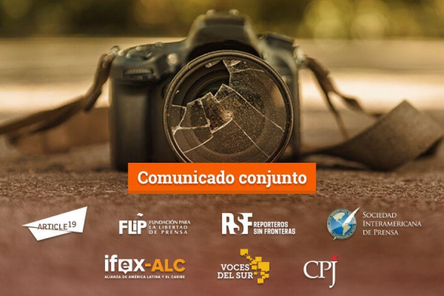 Año trágico para la prensa: organizaciones de América Latina exigen un periodismo libre de violencia