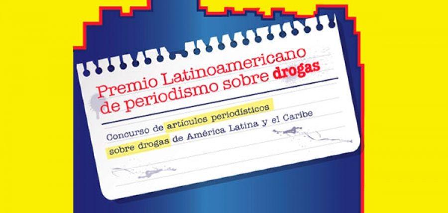 Hasta el 2 de noviembre se amplía el plazo para participar en el Premio Latinoamericano de Periodismo sobre Drogas