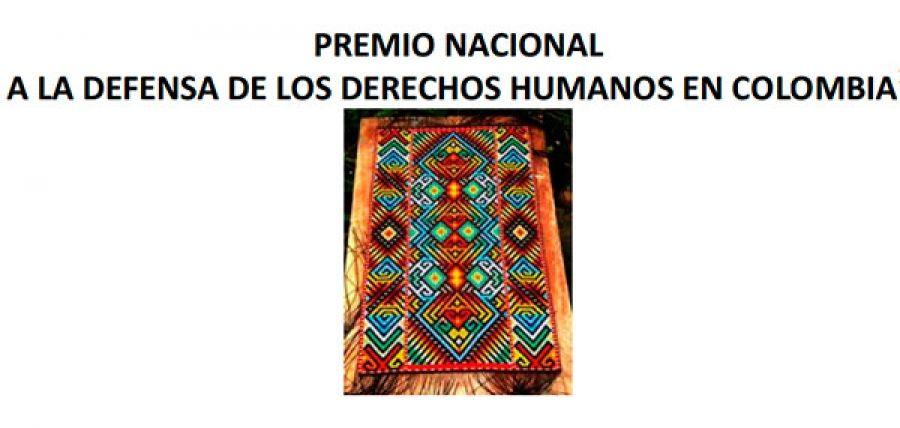 Se abre convocatoria para postularse a la primera edición del Premio Nacional a la Defensa de los Derechos Humanos en Colombia