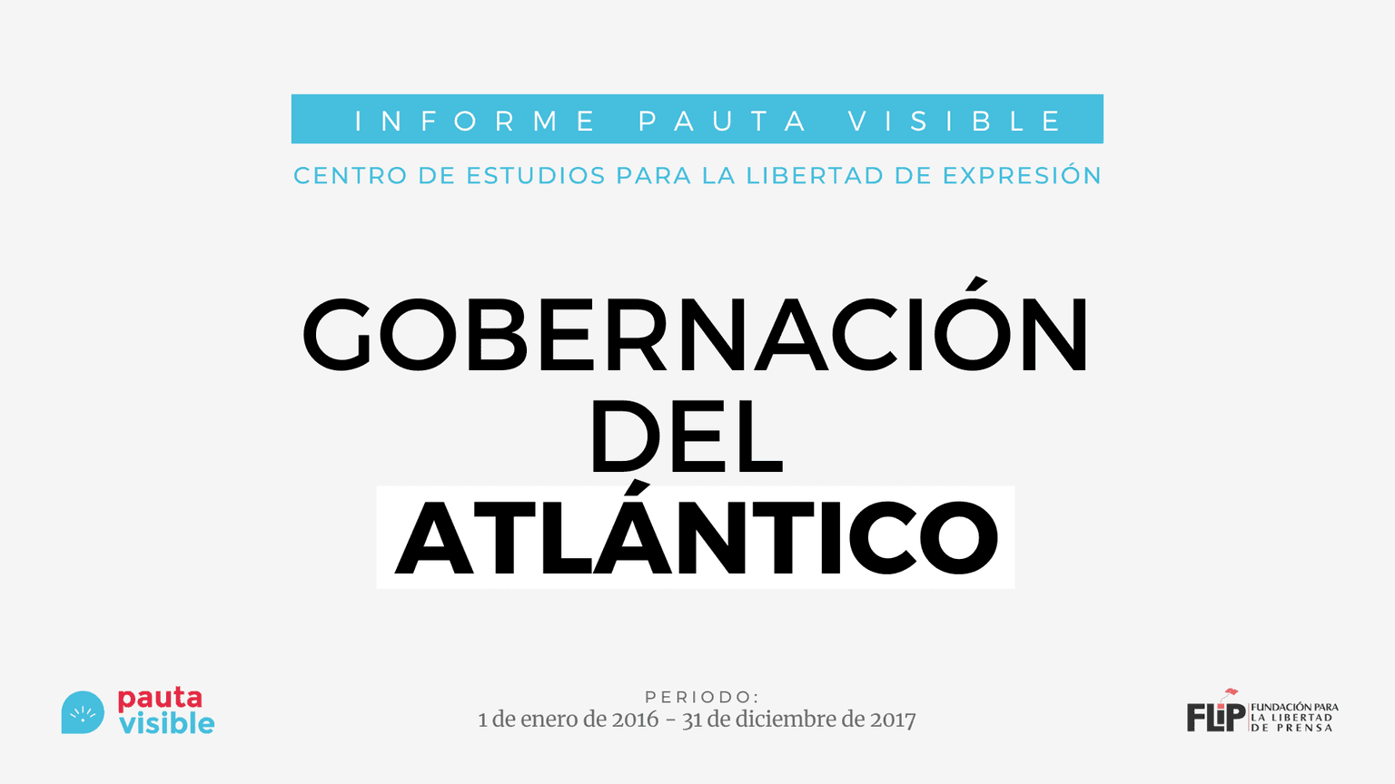 La concentración de la pauta en la Gobernación del Atlántico