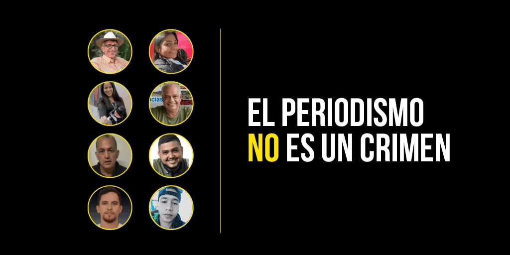 Por la liberación inmediata de periodistas y comunicadores encarcelados en Venezuela