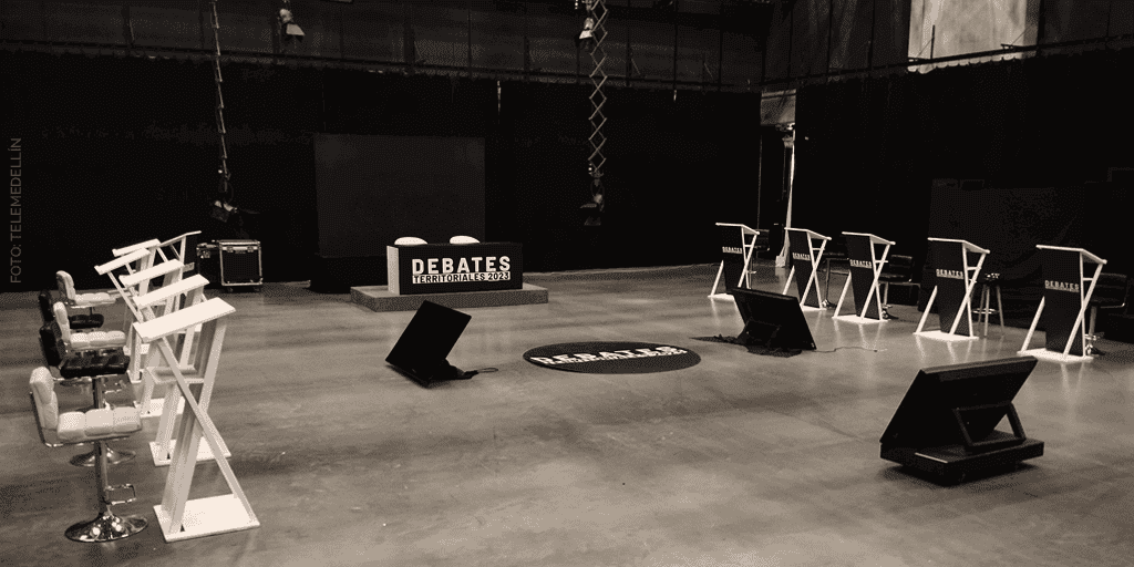 Candidatos a la Alcaldía de Medellín y a la Gobernación de Antioquia evaden discusión de sus propuestas en Telemedellín